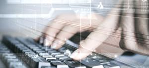 Keyboard and hands (Illustration: Colourbox) Keyboard and hands